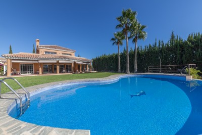 Luxury west facing villa on Mijas Golf 