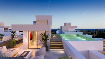 New development of off-plan  luxury villas for sale at San Pedro, Marbella