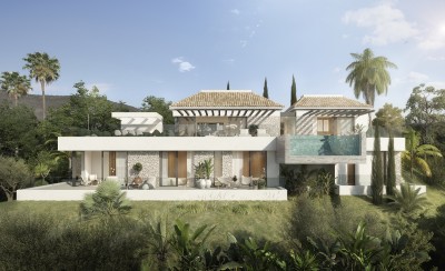 4 bedroom, 3 bathroom villa project in Mijas Golf