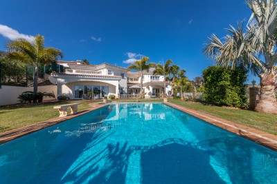 4 bedroom family villa with stunning sea views at La Capellania between Benalmadena and Fuengirola