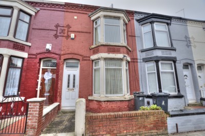 Norton Street, Bootle, terraced house, close to shops & schools, 3 bedrooms, no chain, requires updating.