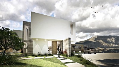 New build family 4 bedroom detached villa with sea views at La Mairena