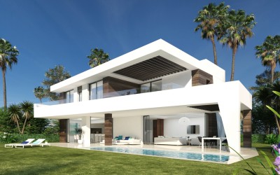 Villa zu verkaufen in New Golden Mile, Estepona, Málaga, Spanien