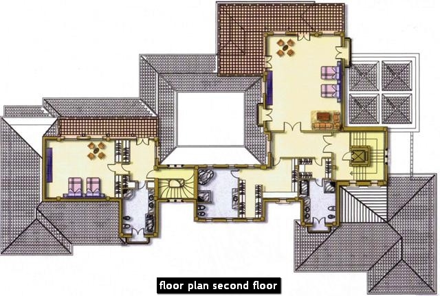 floor plan second floor