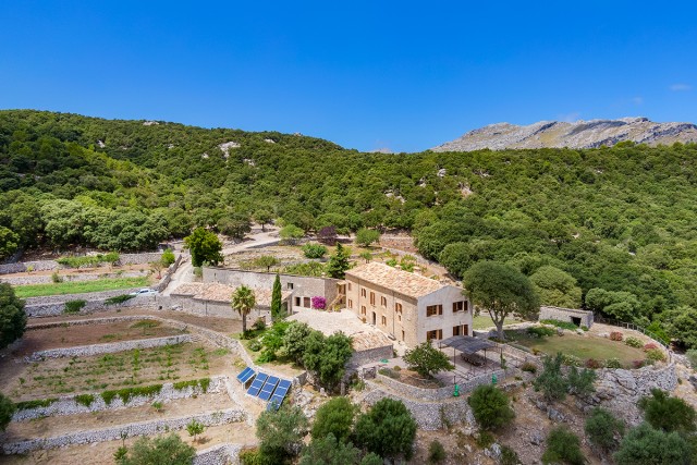 Overwhelmingly beautiful Mallorcan manor with vineyard in Pollensa