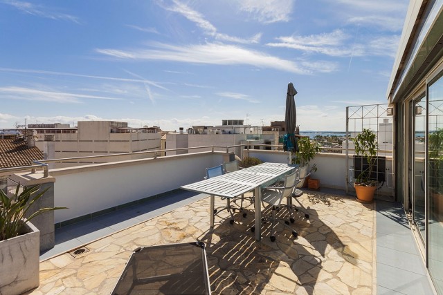 One of the most amazing town houses for sale in Puerto Alcudia with the definite WOW factor!