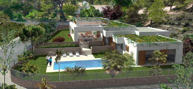 SWOSDM40145-C Luxury villa in exclusive location in Sol de Mallorca, close to golf courses and marinas