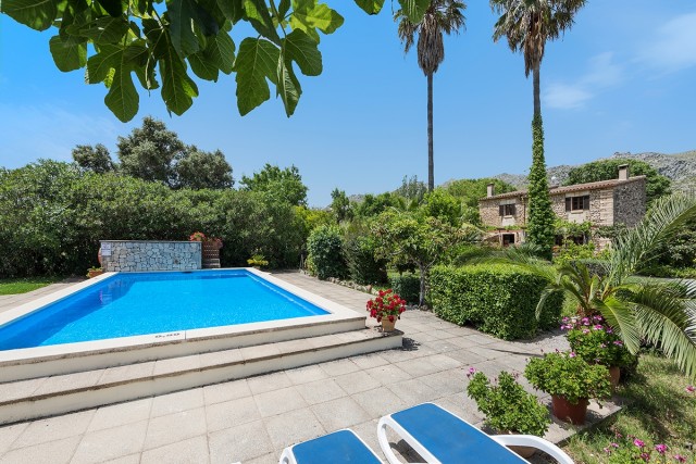 CAV50101 Traditional, three bedroom country villa with ETV license and pool in Pollensa