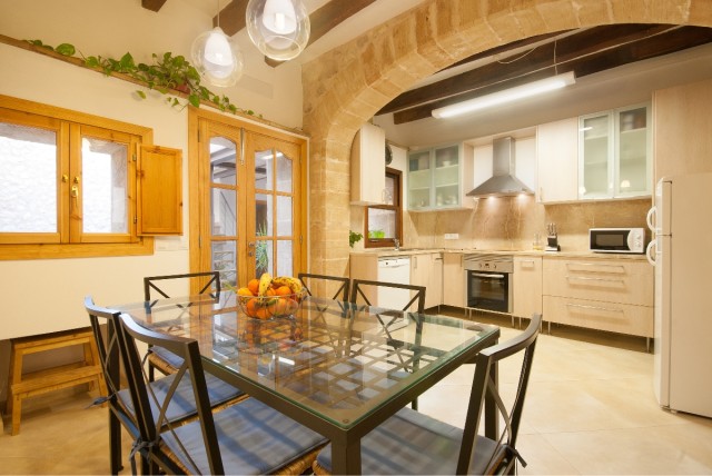 Charming town house with pool and outdoor areas in a central location in Pollensa