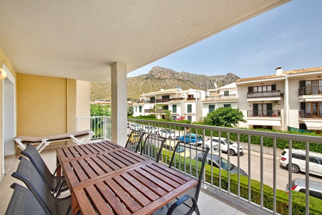 PTP11715 First floor apartment with sea views, in walking distance to the beach in Puerto Pollensa