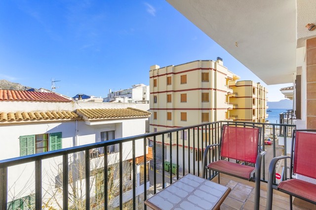 PTP11734 Duplex apartment with sea views just 50m from the beach in Puerto Pollensa
