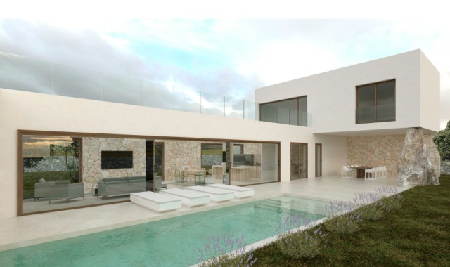 POL0492POL4 Project: Modern villa and ideal holiday home with swimming pool in Crestatx, Pollensa
