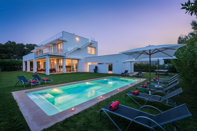 Ultra modern villa in Mallorca with high quality design close to the beach of Puerto Pollensa