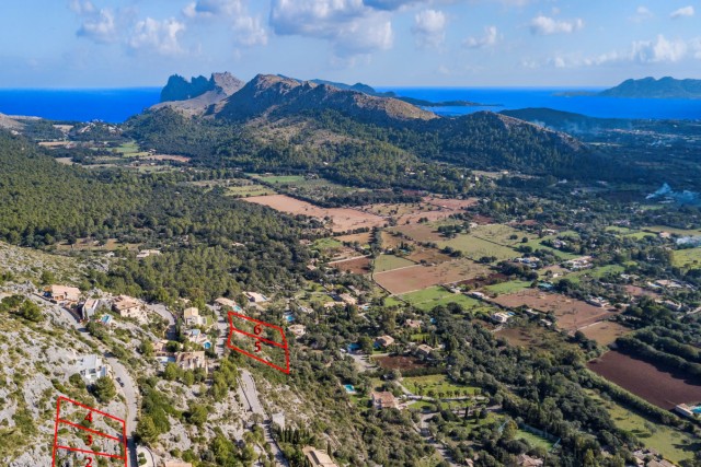 POL0074_NEW Land with stunning sea views to the bay in Mallorca North, La Font .