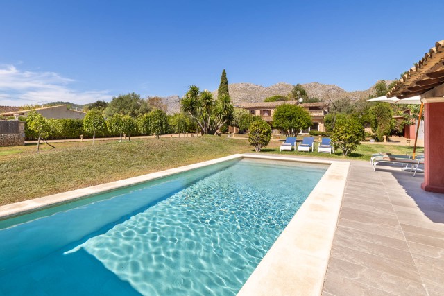 POL5289ETV Splendid country property in a tranquil location between Pollensa town and Puerto Pollensa