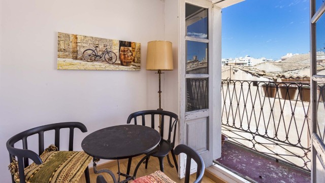 Cosy apartment with magnificent view over the roofs of Palma