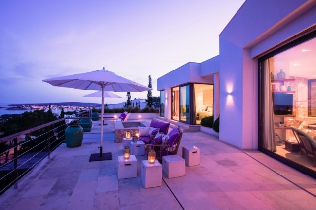 Outstanding villa with views over Puerto Portals and Palma Nova