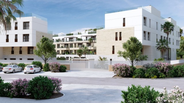 SWONSP1986 Apartment with private garden of new construction in Santa Ponsa