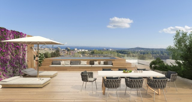 SWOPAL10088 Spectacular penthouse in a development a few minutes from the Golf of Son Quint in Palma