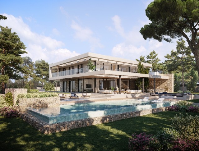 Newly built villa of the highest standard, in an exclusive area of Santa Ponsa