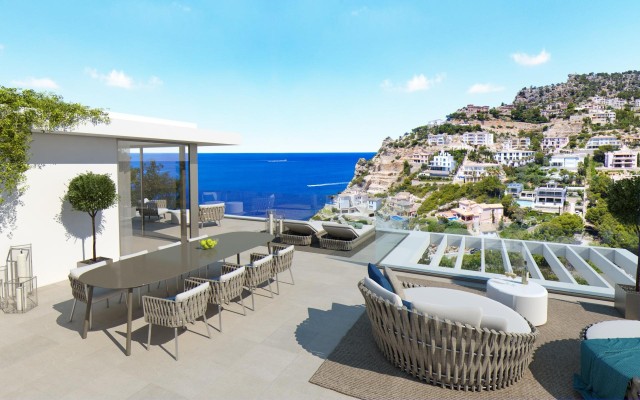 Newly built luxury villa with sea views in Puerto Andratx