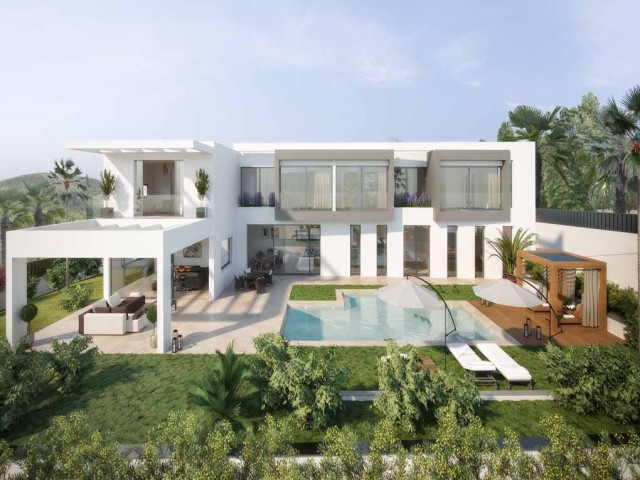Brand new 5 bedroom villa with private pool in Santa Ponsa