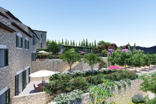 FOR20335E Attractive village houses with private gardens in Fornalutx