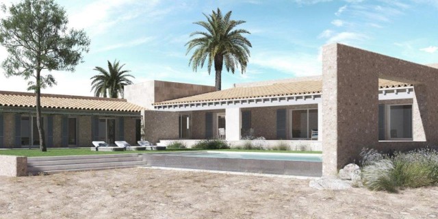 5 bedroom luxury stone villa on a large country plot in Campos