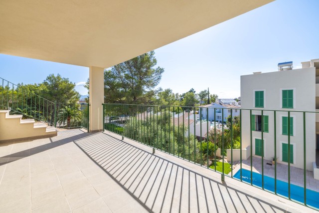 PTP11921D Attractive new apartments with community pool in Puerto Pollensa