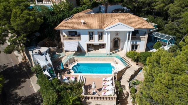 SWOPOR40669ETV Bright villa with sea views and pool in a private area of Portals Nous