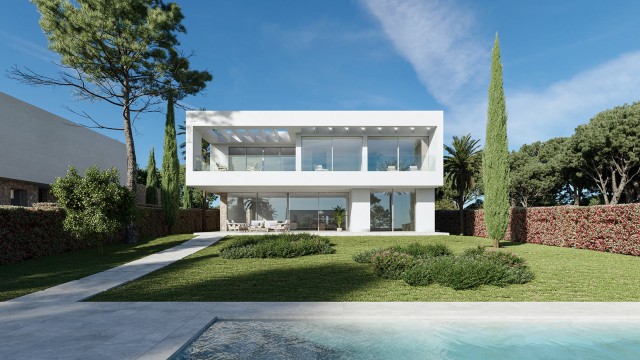 SWOSDM40768C Modern 5 bedroom villa with pool and garden in Sol de Mallorca