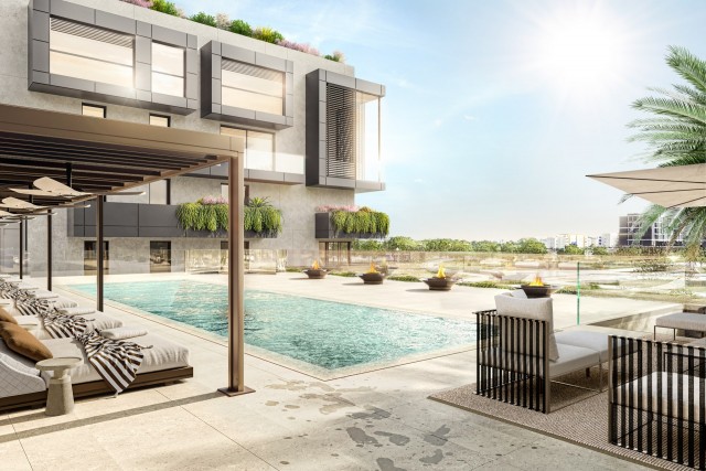 Apartments with community pool, gym and parking in the centre of Palma