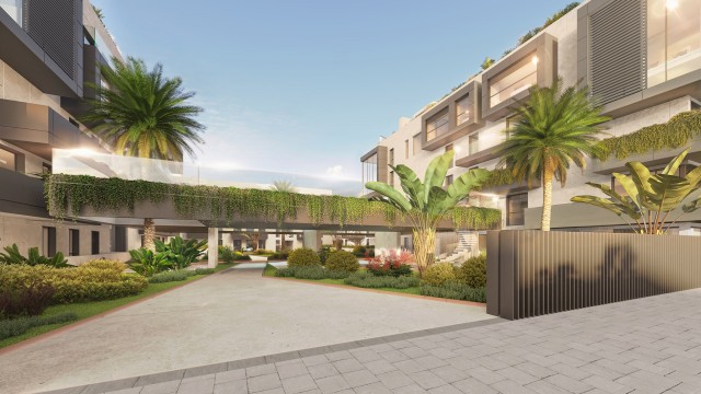 New apartment development with parking, pool and gym in the centre of Palma