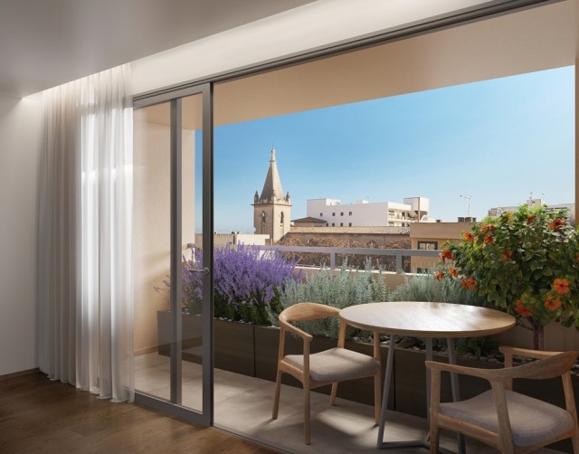 SWOPAL10493BPO 3 Bedroom apartment with views of the city and parking in Santa Catalina, Palma