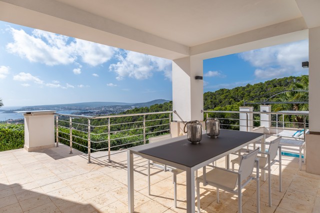 SWOCDB40844 Luxury, 4-bedroom villa with sea views, bright interior and pool in Costa d'en Blanes