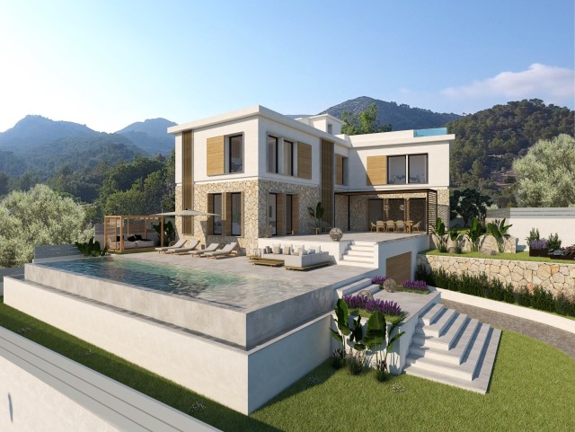 SWOAND40846 Exclusive villa with lift, pool, and panoramic views in the S´Arraco area of Andratx