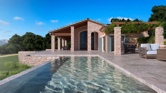 Stunning country home with pool situated close to the historic village Alcúdia, north Mallorca