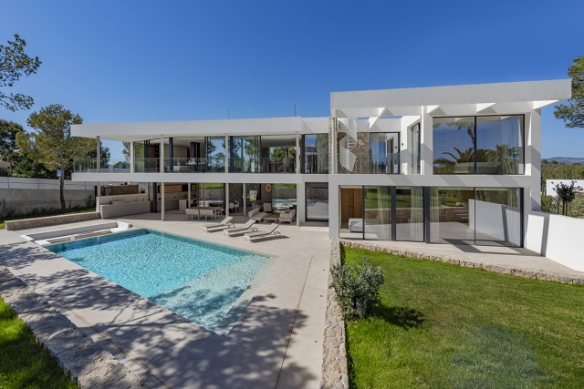 SWONSP40168 Exclusive contemporary villa with lift and outdoor chillout lounge in Santa Ponsa