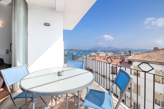 Sea view penthouse apartment close to the Yacht Club in Puerto Pollensa
