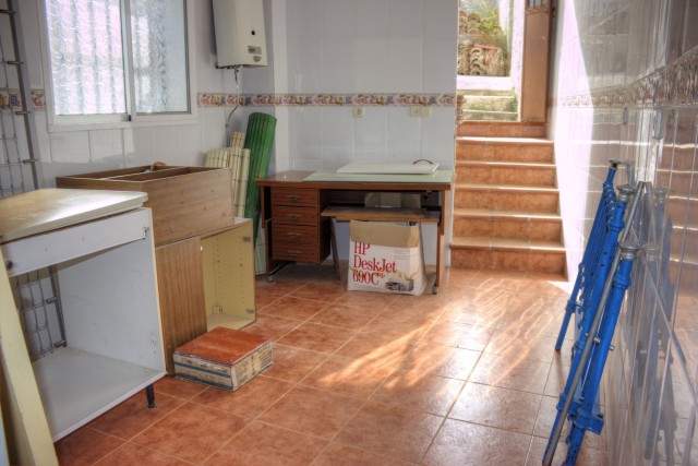 Upper apartment kitchen