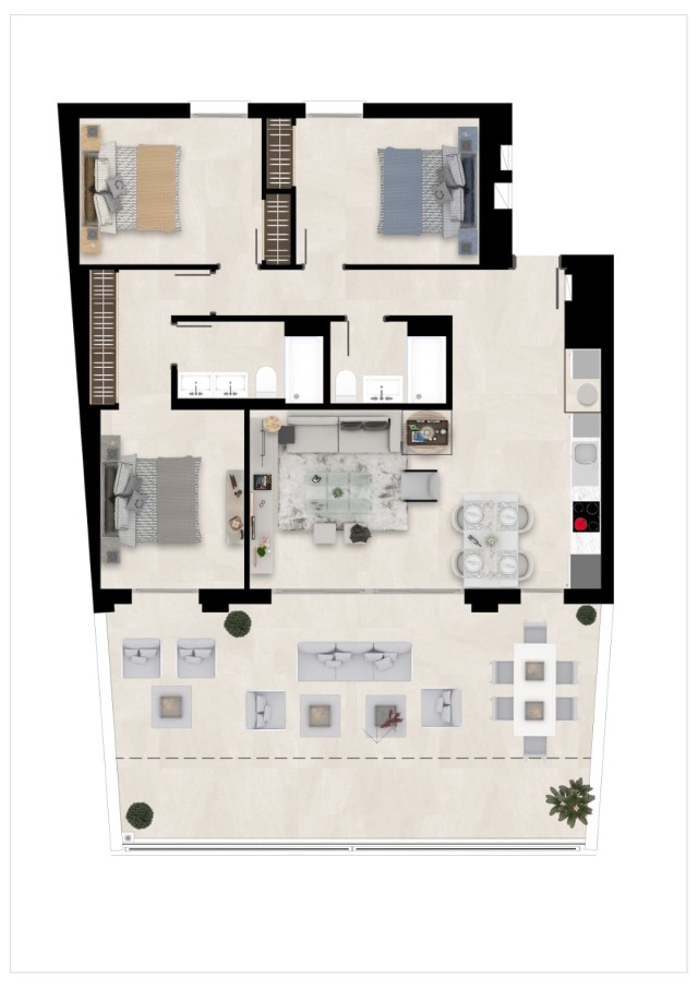 Apartment for Sale - 473.000€ - Benahavís, Costa del Sol - Ref: 6184