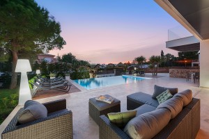 Super modern villa with sea views for sale in Bon Aire, north of Mallorca