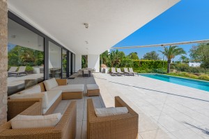 Spectacular new villa with saltwater pool, gym and outdoor kitchen in Puerto Pollensa