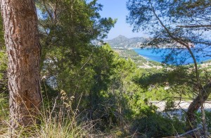 Plot with amazing sea views in an elevated position in Canyamel