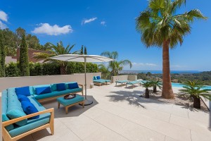 Newly built luxury residence in Son Vida with views over Palma Bay