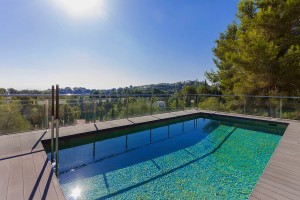 Spacious and modern luxury villa with guesthouse in exclusive Son Vida near Palma