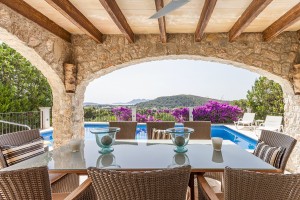 Fantastic villa with guest apartment and breathtaking views of the bay in Puerto Pollensa