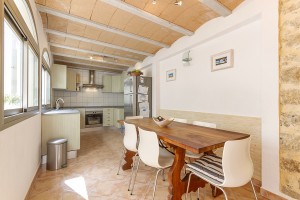 Traditional village house with views of the Puig de Maria in Pollensa