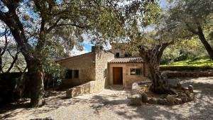 Refurbished country house with rental license and picturesque garden in Pollensa