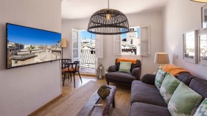 Cosy apartment with magnificent view over the roofs of Palma